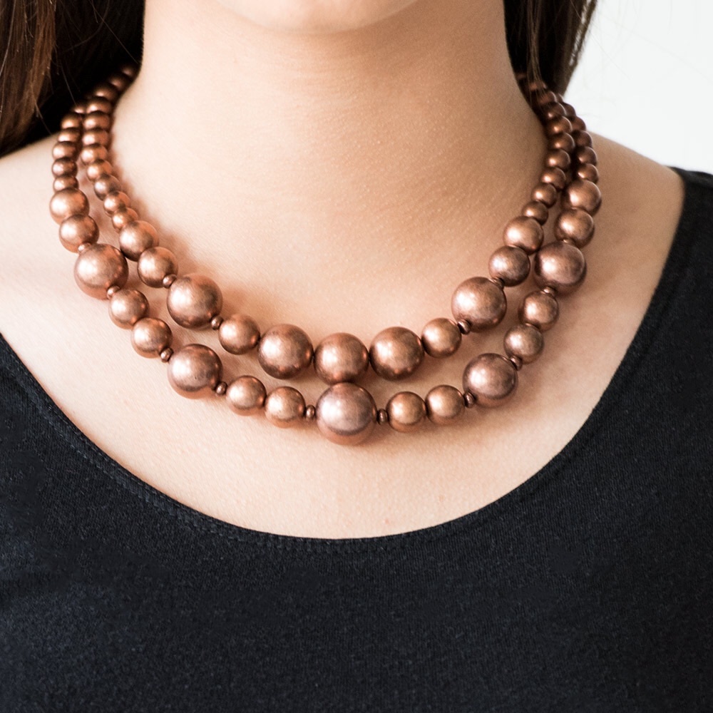 Necklace and earring set